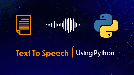 Text to speech using Python